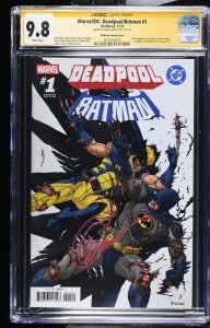 DEADPOOL BATMAN #1 1:25 MCNIVEN VARIANT GREG CAPULLO SIGNED CGC SS 9.8 NM