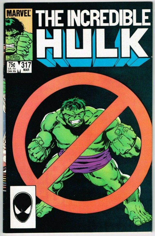 Incredible Hulk #317 (1962) - 8.0 VF *Meet the Hulkbusters*