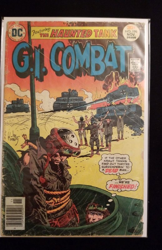 G.I. Combat #196 (1976) fr/gd