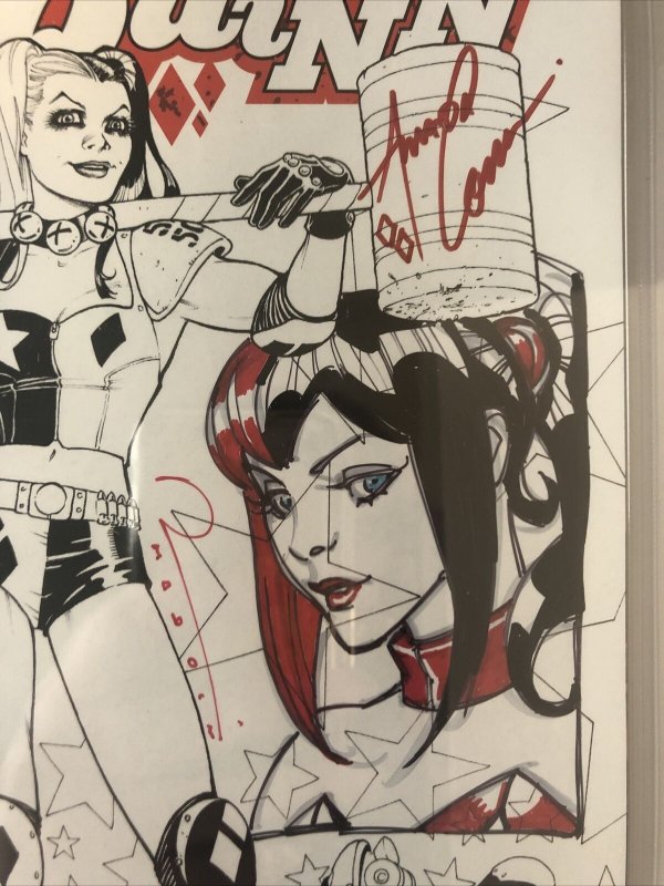 Harley Quinn (2014) #1 (CGC 9.6 SS WP) Signed Hardin,Conner &Palmiotti