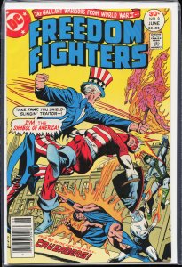 Freedom Fighters #8 (1977) Freedom Fighters