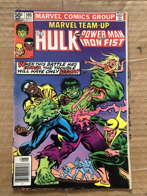 Marvel Team-Up #105 Newsstand Edition (1981)