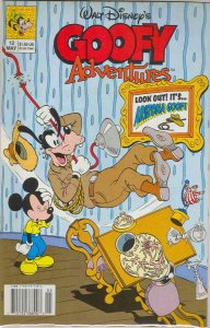 Goofy Adventures #12A VG ; Disney | low grade comic Indiana Jones Tribute