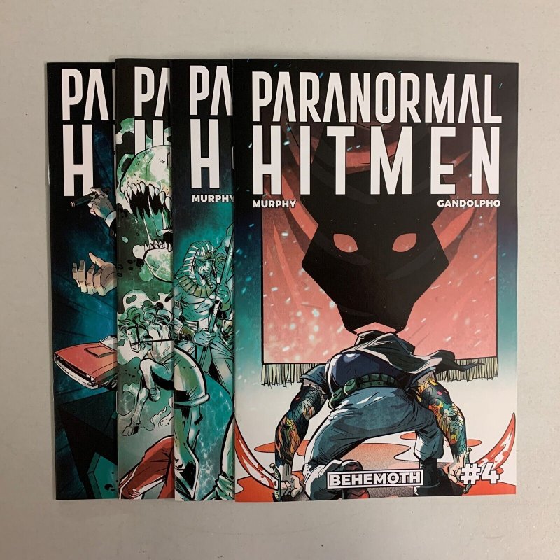 Paranormal Hitmen #1-4 Set (Behemoth 2021) 1 2 3 4 Brett Murphy (8.5+)  