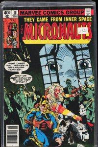 Micronauts #18 Newsstand Edition (1980) Micronauts