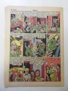 The Spirit #121 (1942) Newsprint Comic Insert Rare!