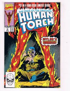 The Saga Of The Original Human Torch #3 VF Marvel Comics Comic Book DE40 AD14