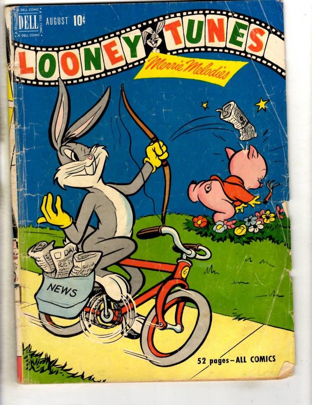 Looney Tunes & Merrie Melodies # 118 VG Dell Golden Age Comic Bugs Bunny JL18