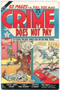 Crime Does Not Pay--#86--1950--COMIC BOOK--Lev Gleason--VF