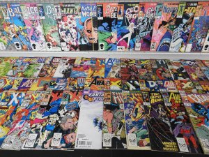 Huge Lot of 170+ Comics W/ Hulk, Avengers, X-Men Avg VF- Condition