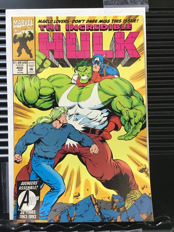 The Incredible Hulk #406 Direct Edition (1993)