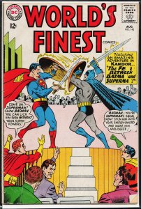 World's Finest Comics #143 (1964) Superman and Batman and Robin
