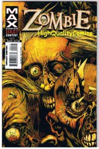 ZOMBIE #1 2 3 4, NM+, Horror, Max, Walking Dead, Horror, 2006, Undead