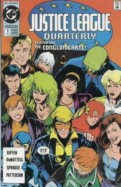 Justice League Quarterly #1, VF- (Stock photo)