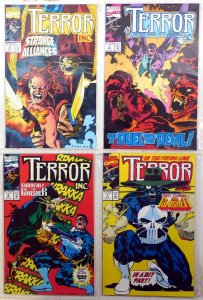 Terror Inc. Lot of 4 #4, 5, 6, 7 (1992) Marvel Comics Punisher Comic Books