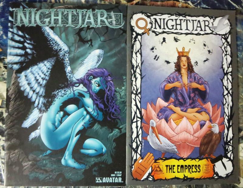 NIGHTJAR collection! 4 issues, FINE, 3 variants for #1; Avatar, Bad Girl, Moore