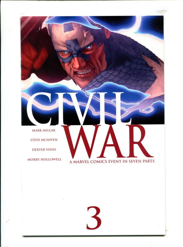 Civil War 8PC LOT #1-7 + CW: The Return #1 - Complete Set (9.2ob) 2006