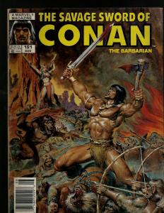 10 Savage Sword Of Conan Comics # 222 196 195 189 165 163 163 151 143 140 J394