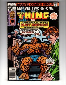 Marvel Two-in-One #37 (1978) 6.5 The Thing & Matt Murdock  / ID#449