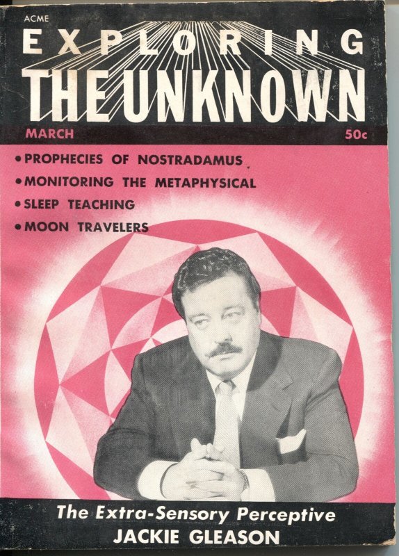 EXPLORING THE UNKNOWN #2-1960-JACKIE GLEASON EXPLORES THE UNKNOWN---PULP MYST... 