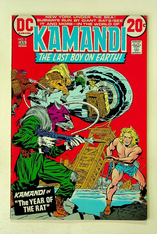 Kamandi #2 (Dec 1972-Jan., 1973; DC) - Very Fine/Near Mint