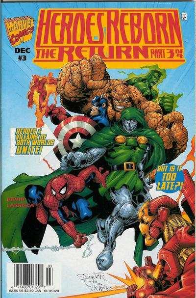 Heroes Reborn (2000 series) The Return #3, NM (Stock photo)