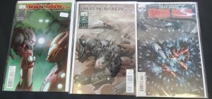 3PC IRON MAN (8.0) IRON MAN 2.0 #2,3 TONY STARK: IRON MAN #10!! 2019