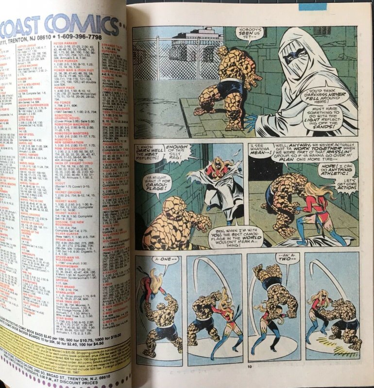 FANTASTIC FOUR Comic Issue 309 — 1987 MARVEL Universe VF+ Condition  - Fasaud  