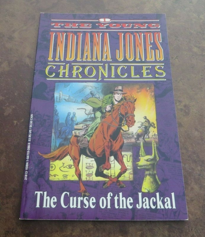 The Young Indiana Jones Chronicles #1 The Curse of the Javkal VF 1992 Darkhorse