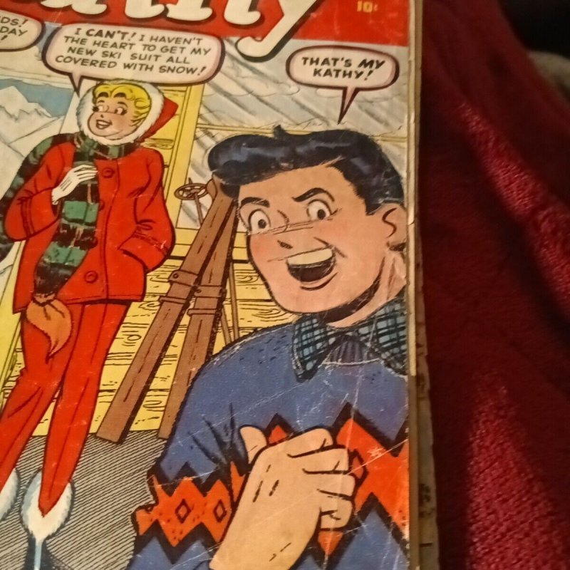 Kathy Comics 3, 7 & 15 atlas marvel comic 1962 gga Paper Dolls Stan Lee Goldberg