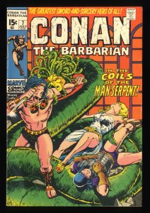 Conan The Barbarian #7 FN+ 6.5