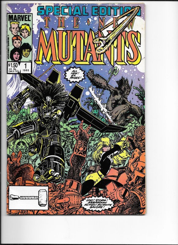 The New Mutants Special Edition Direct Edition (1985)