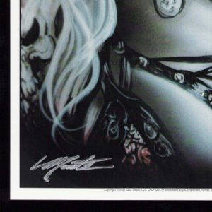Lady Death 11 x 17 Print w/ 2x Signatures