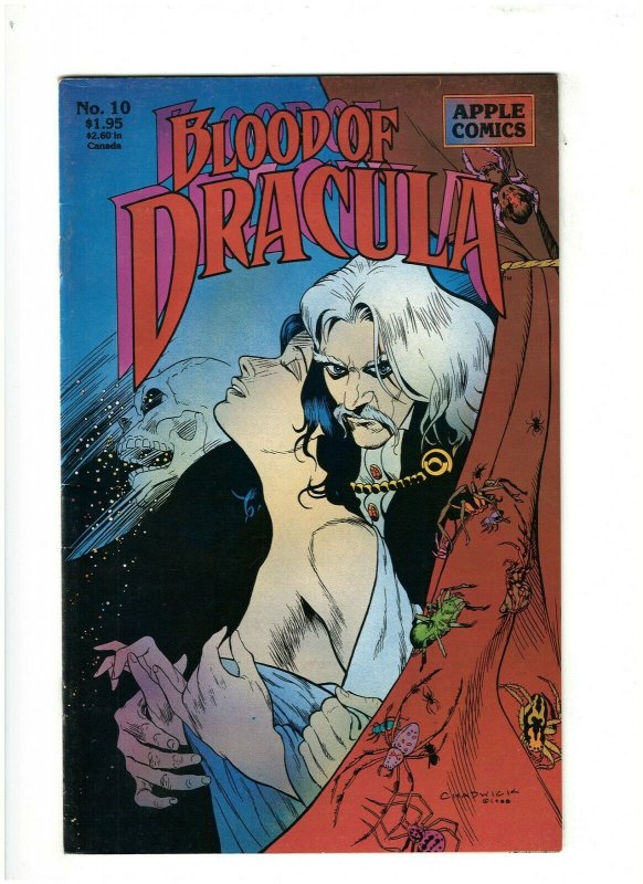 Blood of Dracula #10 VF 8.0 Apple Comics 1989 Vampire Horror 
