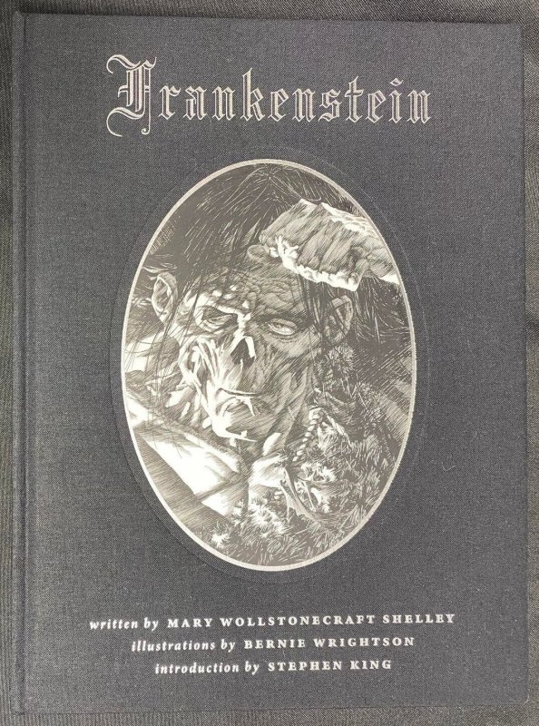 Frankenstein Mary Shelley Hardcover (EX) 2008 Signed by Bernie Wrightson w COA