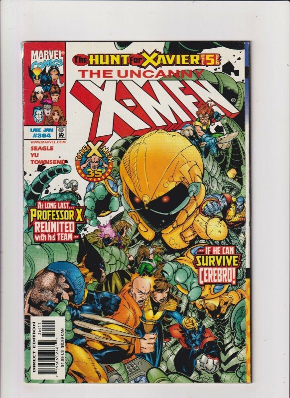 Uncanny X-Men #364 Marvel Comics 1999 Hunt For Xavier pt.5 VG/FN 5.0 