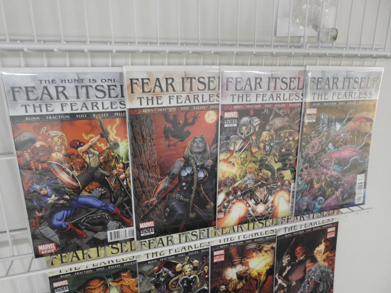 Fear Itself: The Fearless  #1-12 Complete Set! Beautiful NM- Avg Condition!