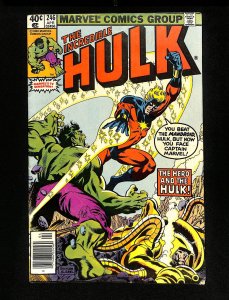 Incredible Hulk #246 Newsstand Variant