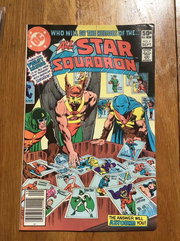 All-Star Squadron #1 Newsstand Edition (1981)