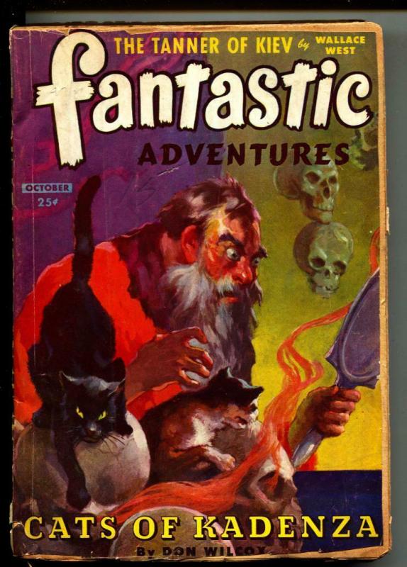 Fantastic Adventures-Pulp-10/1944-Don Wilcox-Wallace West