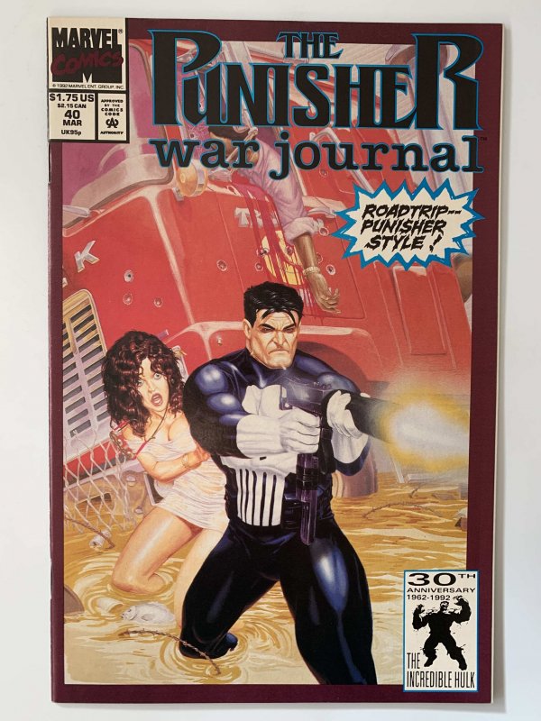 The Punisher #7 in FN- — A Copper Age Comic By Mike Baron &