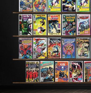 Huge Lot 130+ Comics with Marvel Tales, The Flash, Green Lantern & More!