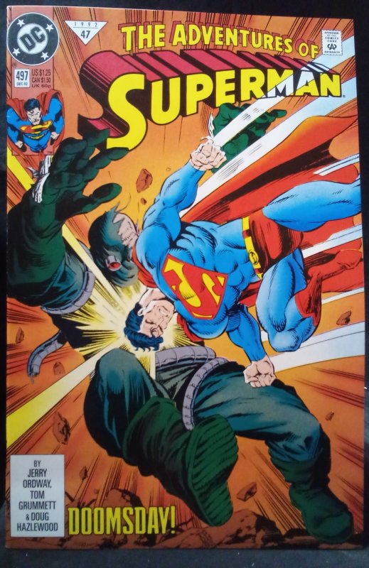 Adventures of Superman #497 (1992)