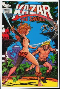 Ka-Zar the Savage #15 (1982) Ka-Zar