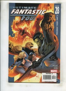 ULTIMATE FANTASTIC FOUR #28 (9.0) SIGNED BY GREG LAND!! 2006