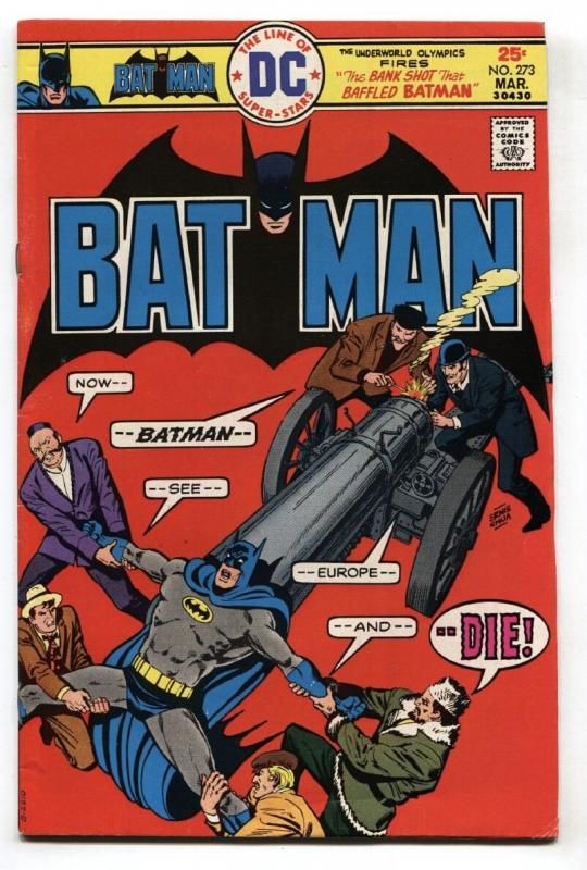 BATMAN #273 comic book-1976-DC VF-