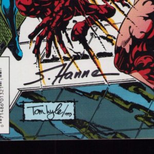 Spider-Man #36 Newsstand Edition Signed by Scott Hanna (5.5) 1993