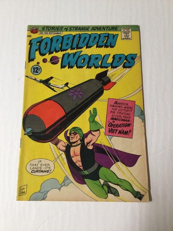 Forbidden Worlds 138 4.5 Vg+ Very Good+ Silver Age