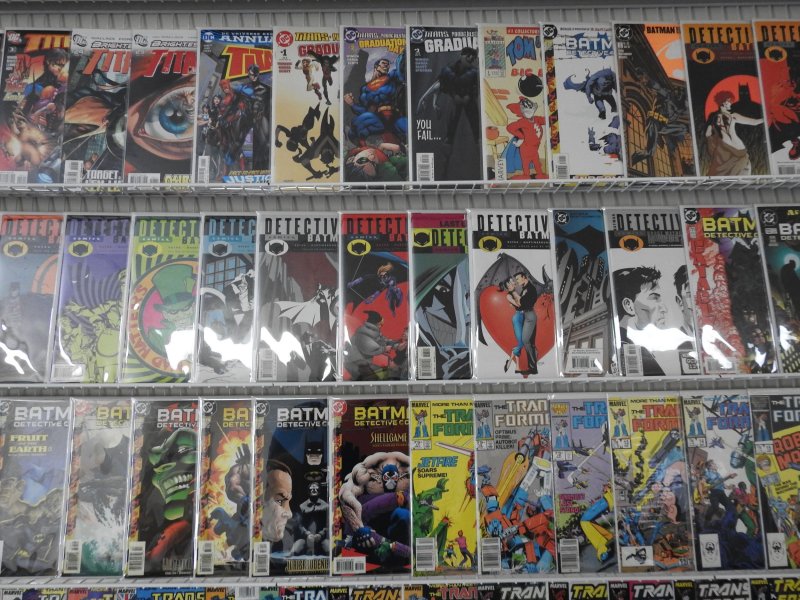 Huge Lot of 130+ Comics W/ Batman, Transformers, Thundercats! Avg. VF+ Condition