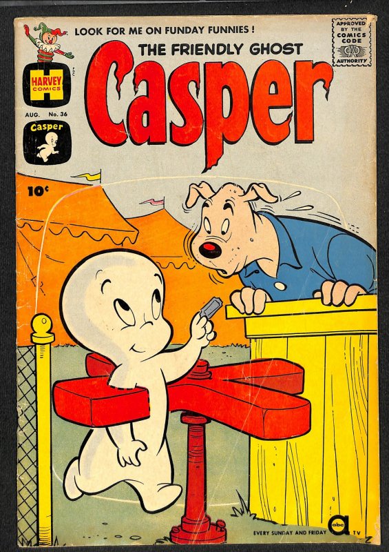 The Friendly Ghost Casper #36 (1961)